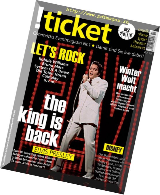 !ticket Magazin – Dezember 2016