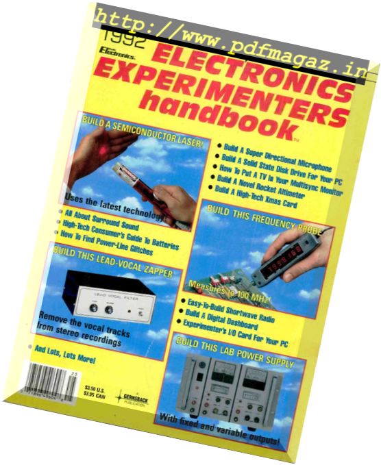 Electronics Experimenter’s handbook – 1992