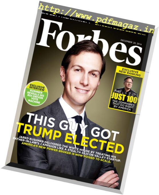 Forbes USA – 20 December 2016