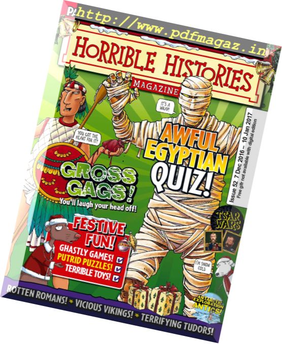 Horrible Histories – 7 December 2016 – 10 January 2017