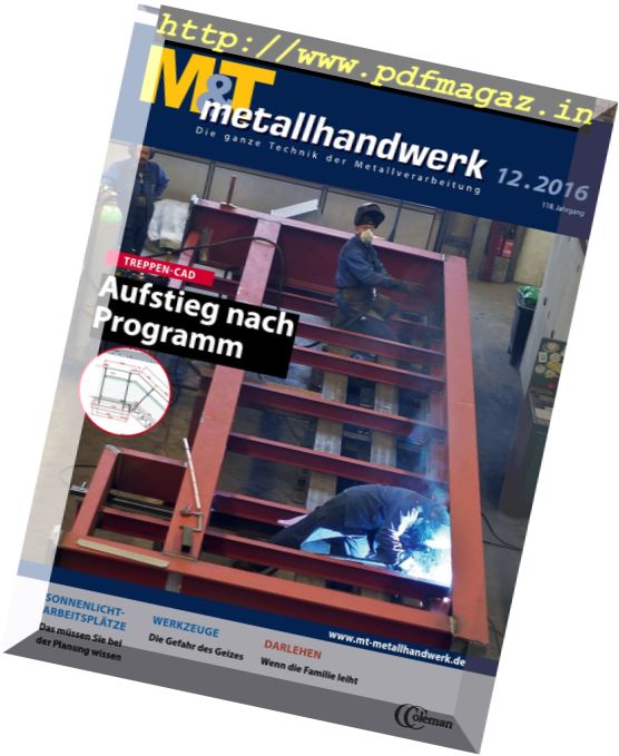 M&T metallhandwerk – Nr.12, 2016
