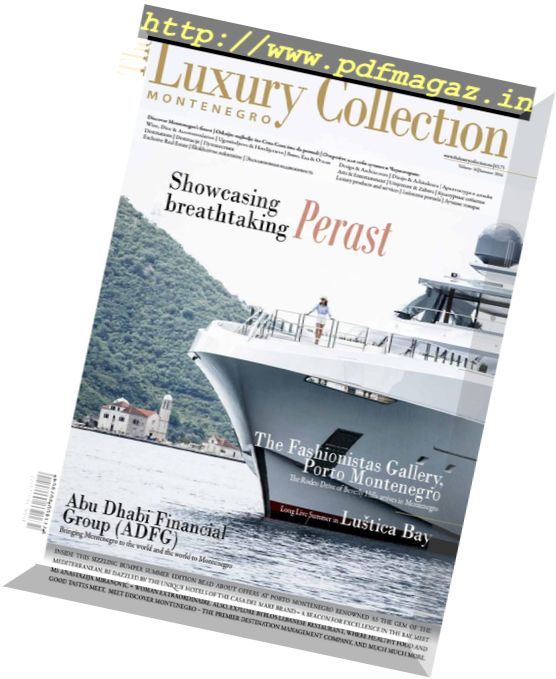 The Luxury Collection Montenegro – Summer 2016