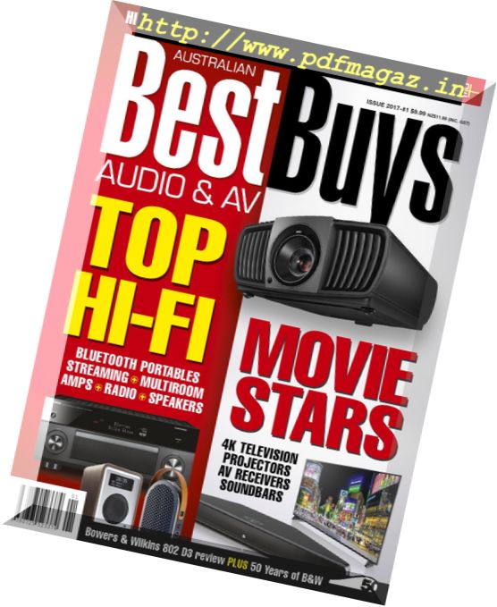 Australian Best Buys Audio & AV – Issue 1, 2017