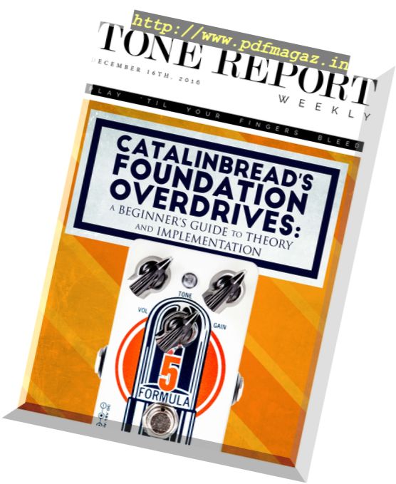 Tone Report Weekly – Issue 157, December 16 2016