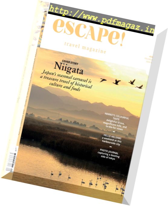 Escape! Asia – December 2016 – January 2017