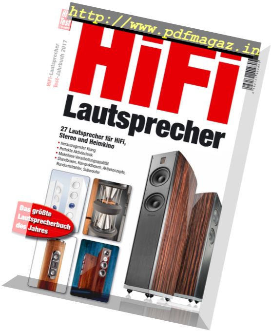 Hifi-Lautsprecher Test – Jahrbuch 2017