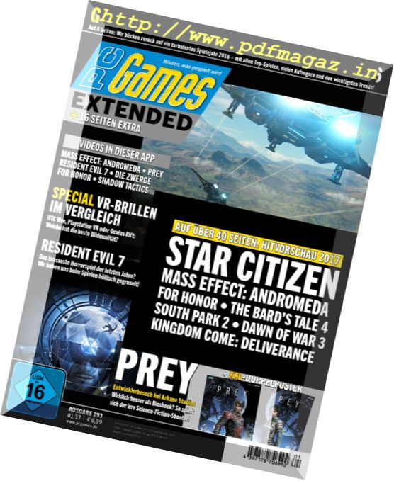 PC Games Magazin – Januar 2017