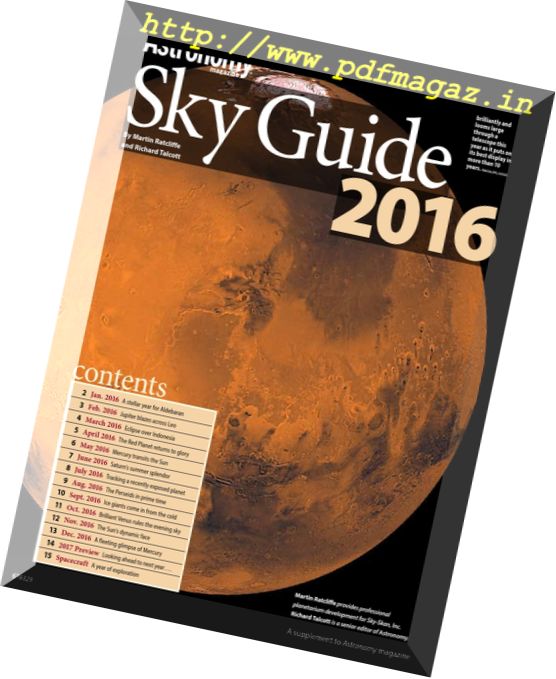 Astronomy – Sky Guide 2016