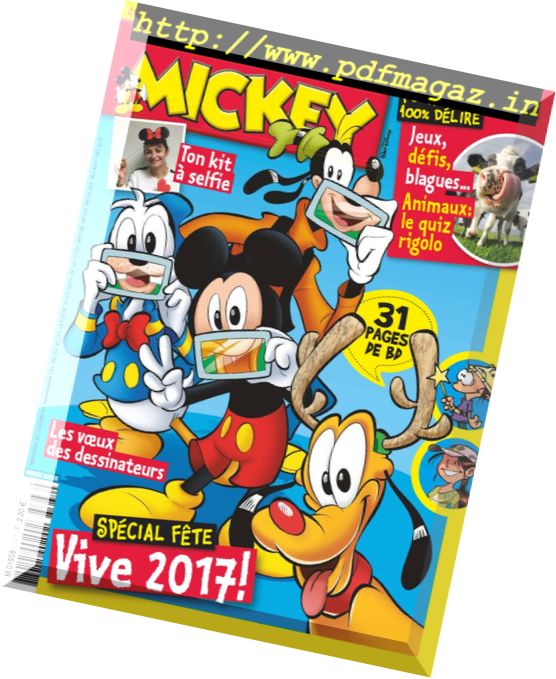 Le Journal de Mickey – 28 Decembre 2016