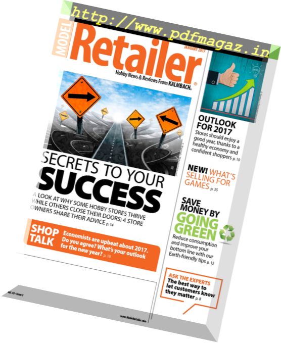 Model Retailer Magazine – January 2017