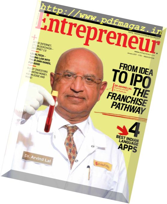 Entrepreneur India – January 2017
