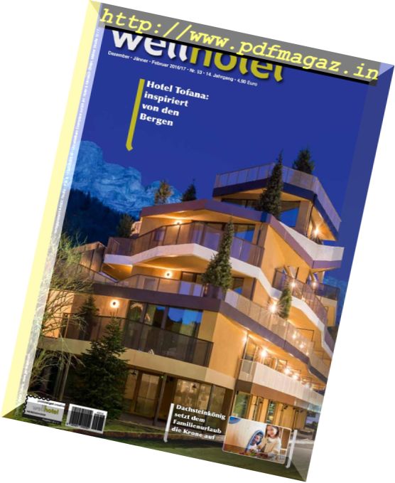 WellHotel Magazin – Dezember 2016-Februar 2017