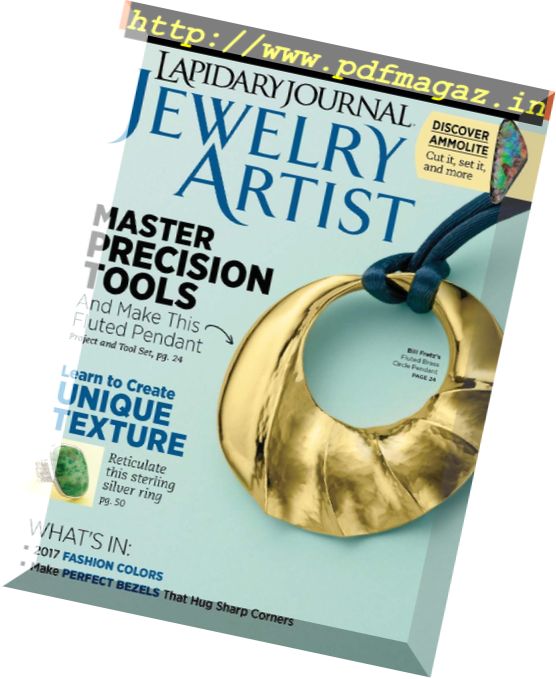 Lapidary Journal Jewelry Artist – January-February 2017