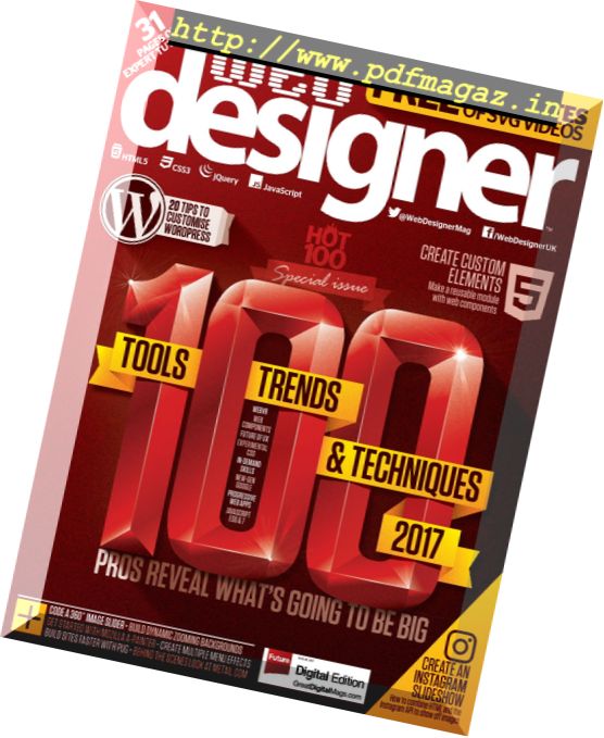 Web Designer – Issue 257, 2017
