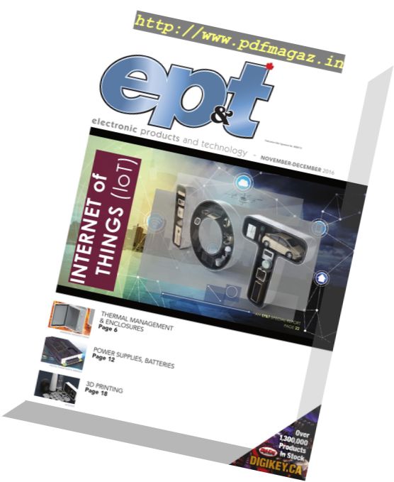 electronic Products & Technology – November-December 2016