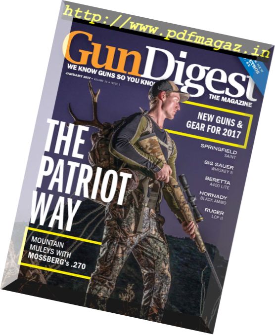 Gun Digest – January 2017