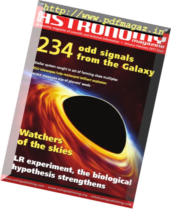 Free Astronomy Magazine – January-February 2017