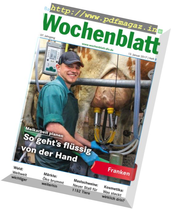 Bayerisches Landwirtschaftliches Wochenblatt – 13 Januar 2017