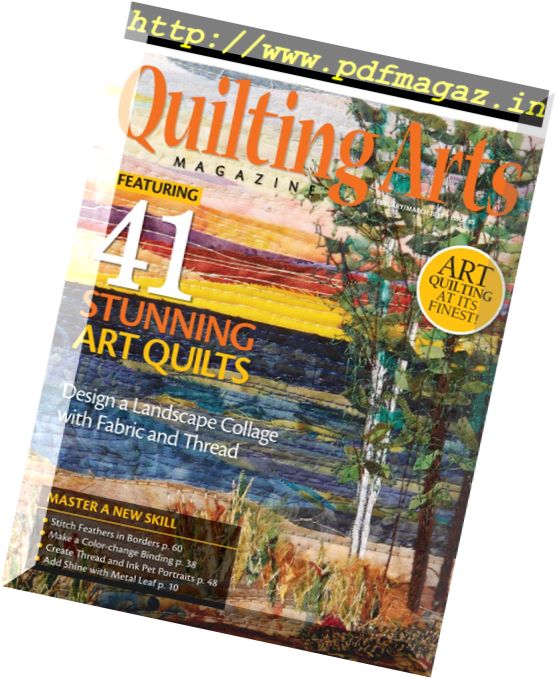 Quilting Arts Magazine – February-March 2017
