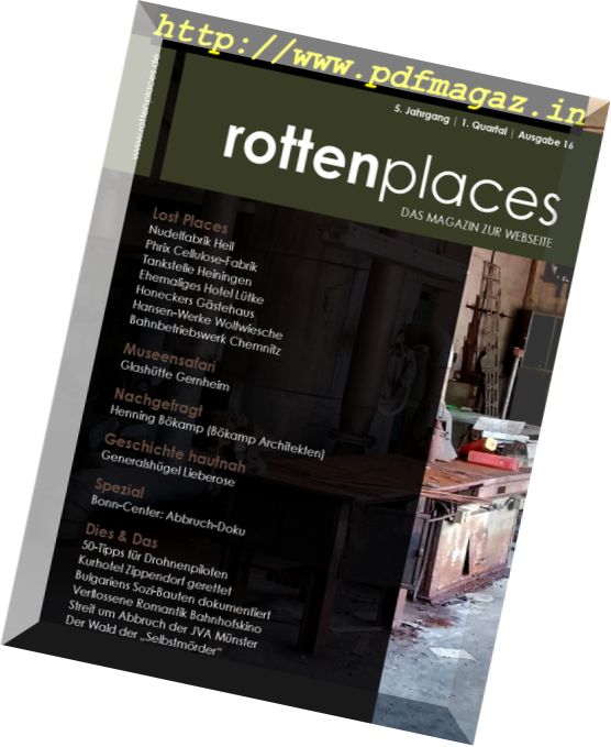 Rottenplaces Magazin – Nr. 1, 2017