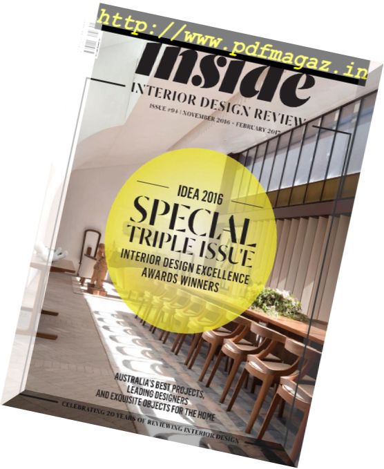 Inside.Interior Design Review – November 2016-February 2017