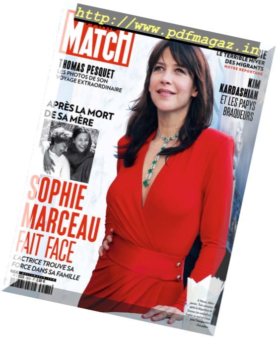 Paris Match – 19 au 25 Janvier 2017