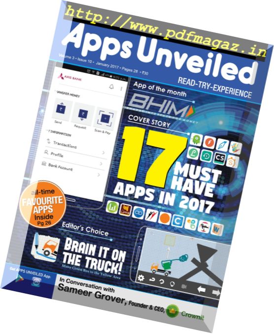 Apps Unveiled – January 2017