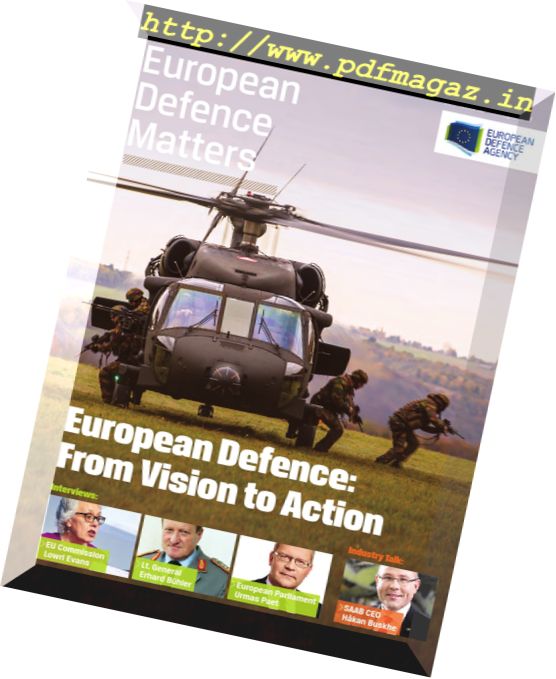 European Defence Matters – Issue 12, January 2017