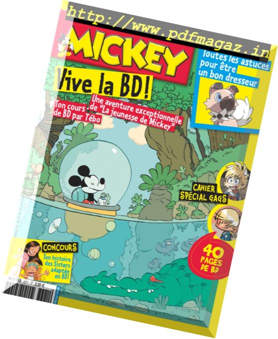 Le Journal de Mickey – 25 Janvier 2017