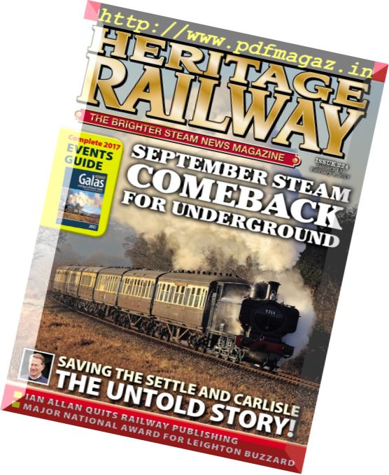 Heritage Railway – 13 January 2017