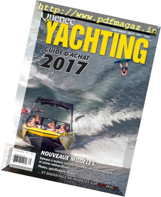Quebec Yachting – Guide D’achat 2017