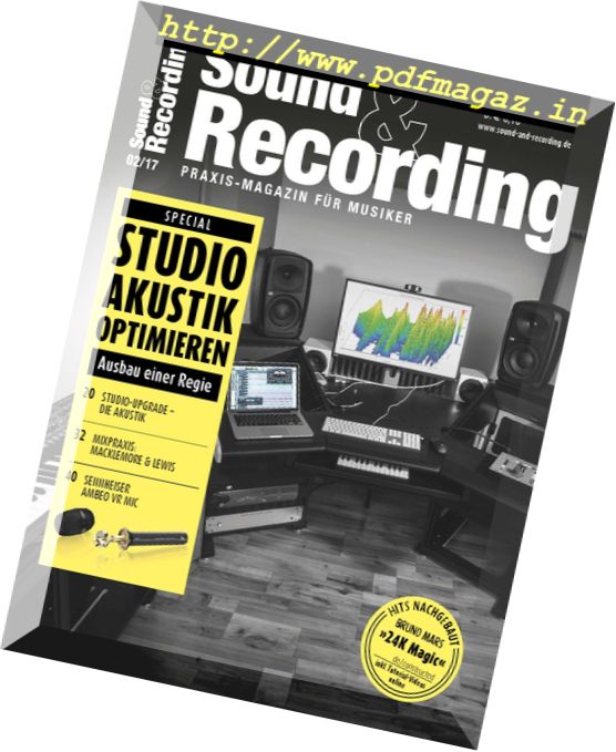 Sound & Recording – Februar 2017
