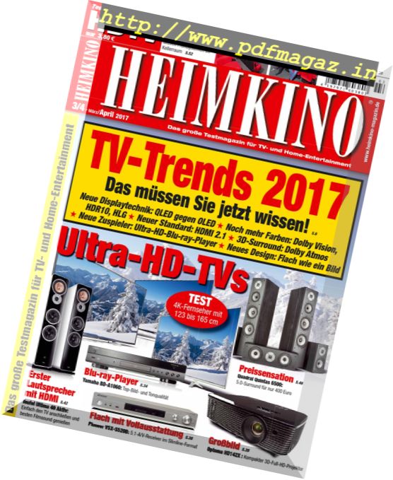 Heimkino – Marz-April 2017