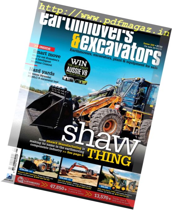 Earthmovers & Excavators – Issue 329, 2017