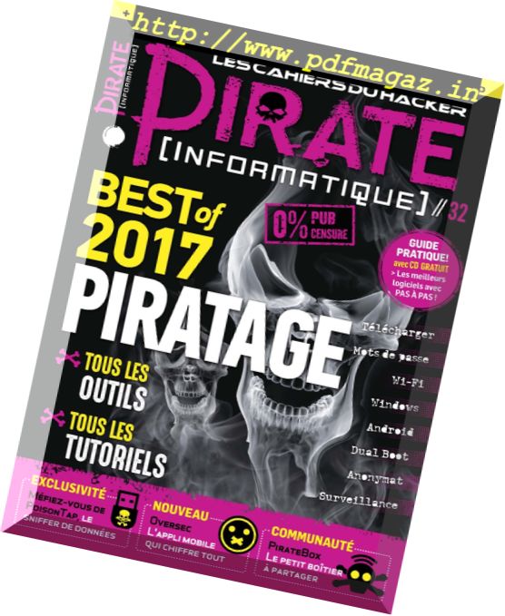 Pirate Informatique – Fevrier-Avril 2017