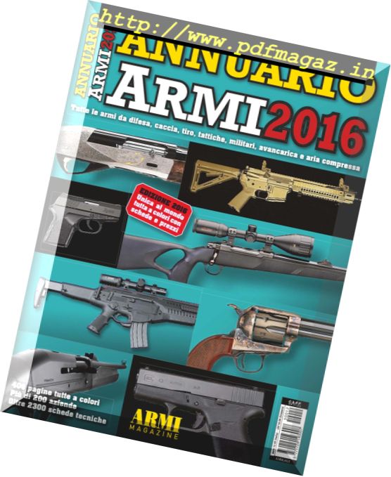 Armi Magazine – Annuario Armi 2016
