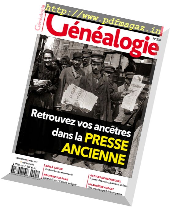 La Revue Francaise de Genealogie – Fevrier-Mars 2017