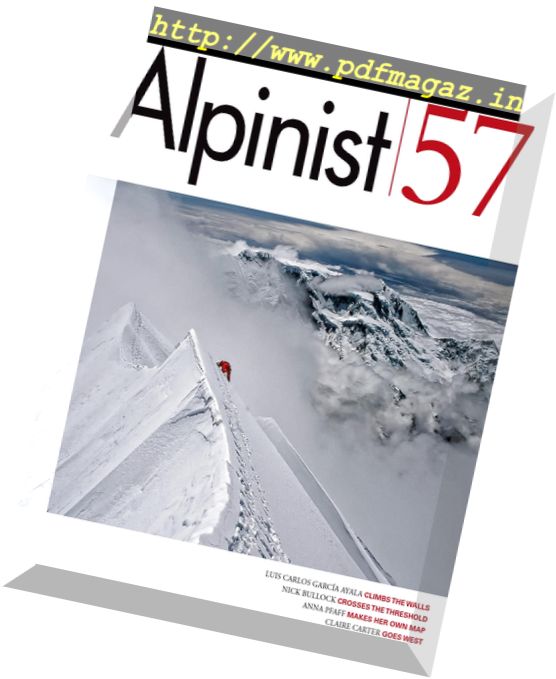 Alpinist Magazine – Spring 2017