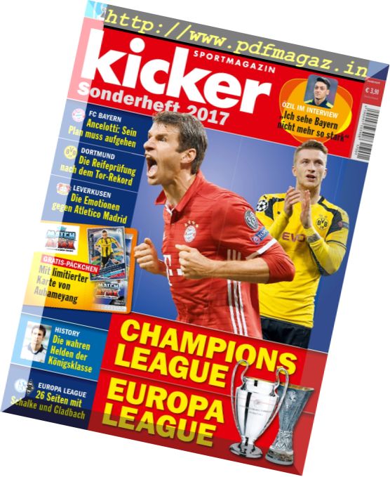 Kicker – Champions League 2017