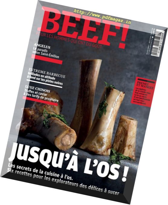 Beef! France – Fevrier-Mars 2017