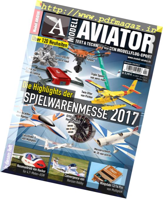 Modell Aviator – April 2017