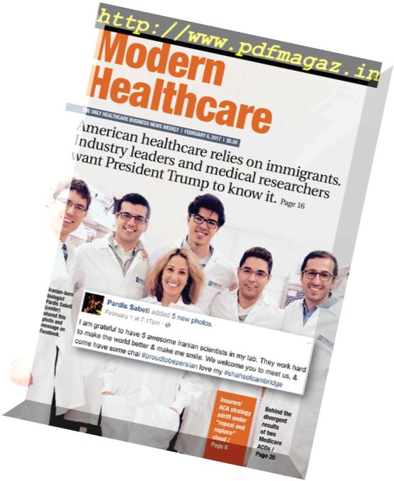 Modern Healthcare – 6 February 2017