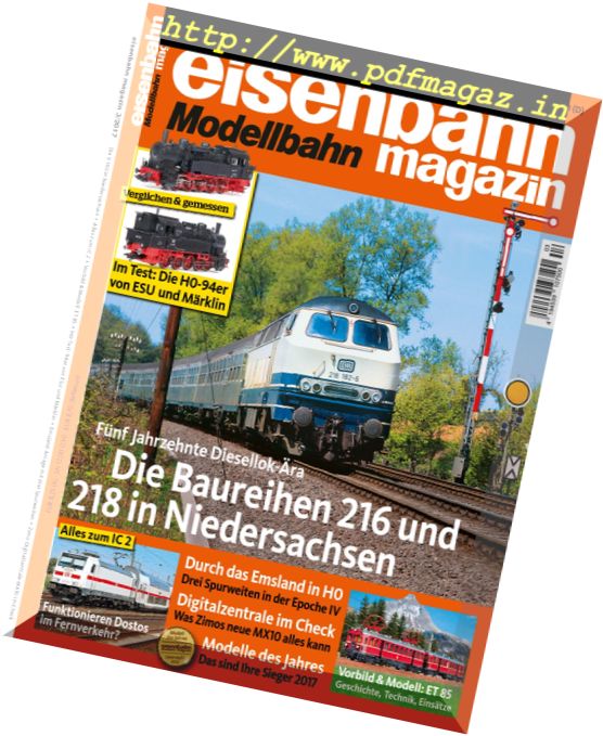 Eisenbahn Magazin – Marz 2017