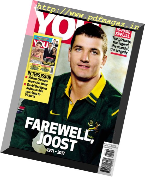You Magazine – Farewell, Joost 1971-2017 – 16 February 2017