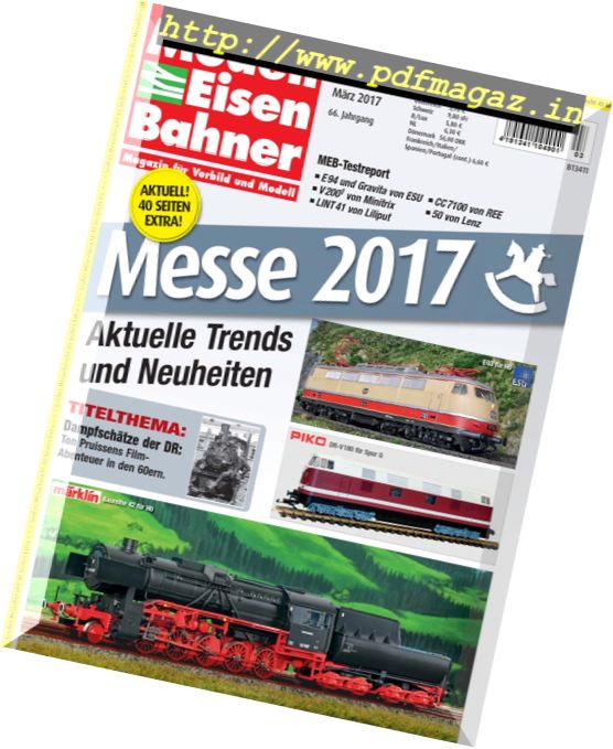 ModellEisenBahner – Marz 2017