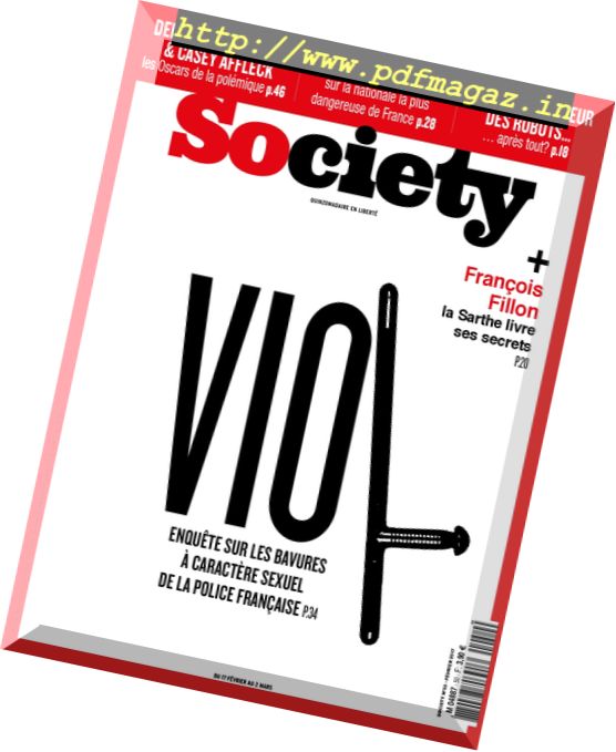 Society – 10 au 16 Fevrier 2017