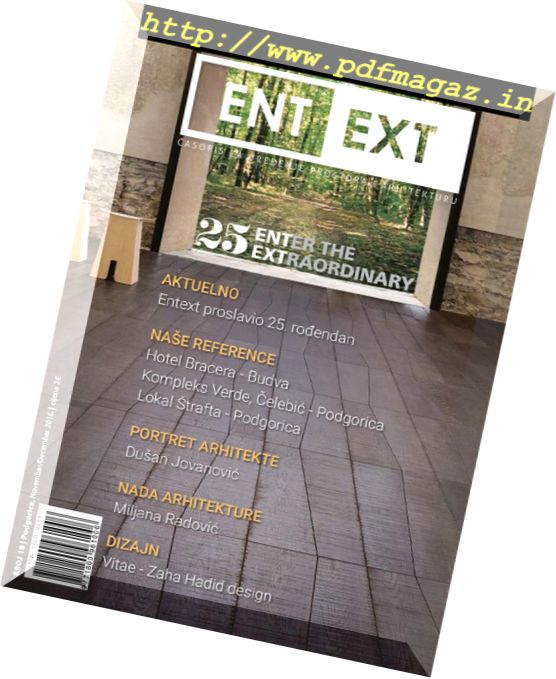 Entext Magazine – Novembar-Decembar 2016