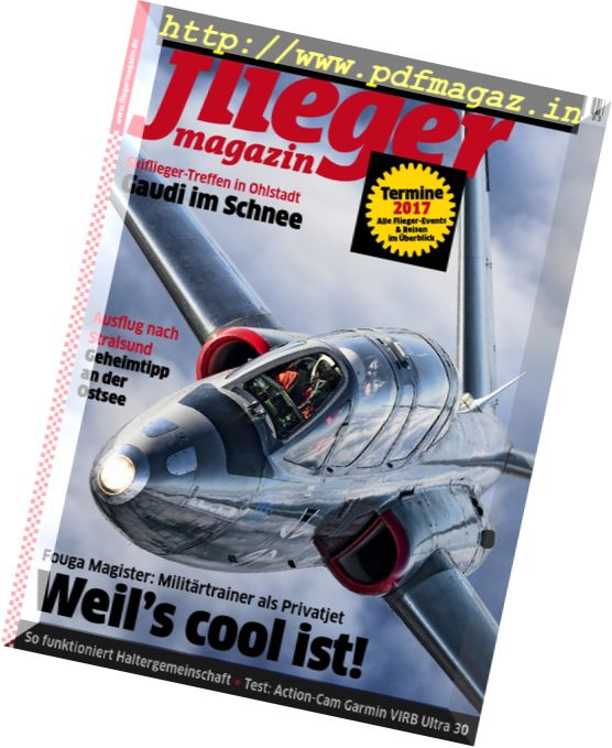 Fliegermagazin – Marz 2017