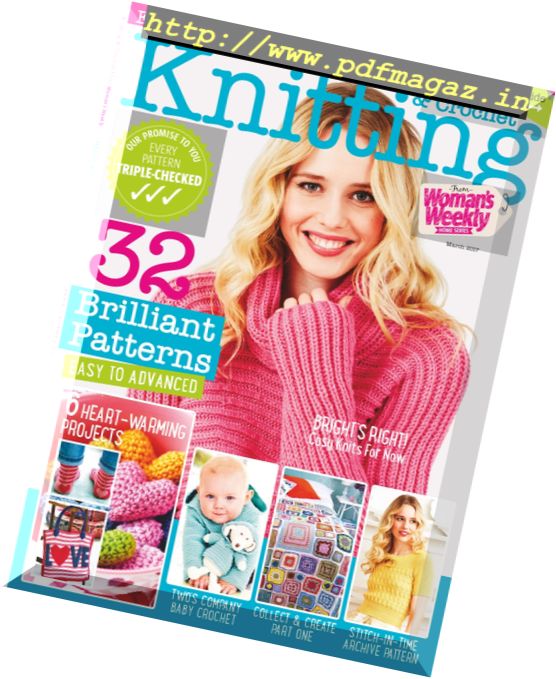 Knitting & Crochet from Woman’s Weekly – March 2017