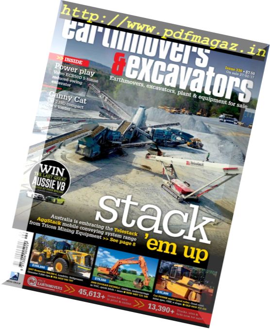 Earthmovers & Excavators – Issue 330, 2017
